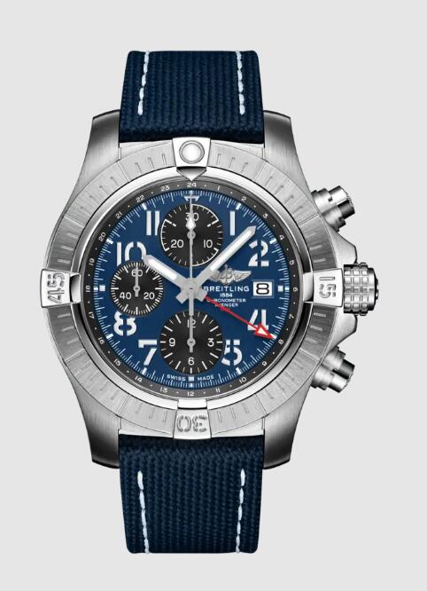 Review 2022 Breitling Avenger Chronograph GMT 45 Replica Watch A24315101C1X2